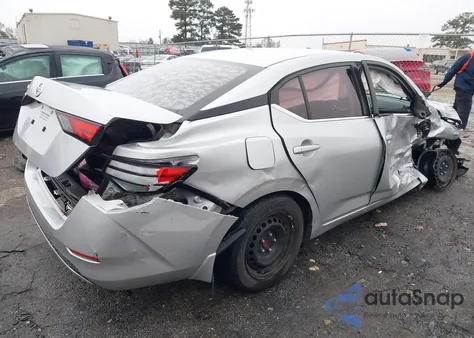 2021 Nissan Sentra S Xtronic Cvt from USA, damaged, VIN 3N1AB8BV1MY284937